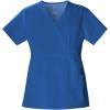 Cherokee Luxe Women Scrubs Top Mock Wrap 1841(Royal)