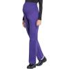 Cherokee Maternity Scrub Pants for Women, Workwear Professionals Soft Stretch WW220(Grape)
