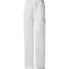 Cherokee Men & Women Scrubs Pant Workwear Core Stretch Drawstring Cargo 4043(White)