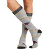 Cherokee Men’s Compression Socks, 10-15 mmHg Knee High, Colorful Print, Lightweight, 1 Pair Pack – MPRINTSUPPORT(Bbq All Day)