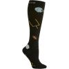 Cherokee Men’s Compression Socks, 10-15 mmHg Knee High, Colorful Print, Lightweight, 1 Pair Pack – MPRINTSUPPORT(Football Fun)