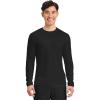 Cherokee Men’s Long Sleeve Underscrub Tee Modern T-Shirt with Crew Neck – CK807(Black)