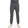 Cherokee Mens Mid Rise Jogger Scrub Pants with Zipper Cargo Pocket 360 Stretch Moisture Wicking PROTX2 Fabric – CK004A(Pewter)