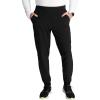 imageCherokee Mens Pullon Jogger with 5 Pockets Elastic Waistband Front Leg Seams and RibKnit Cuffs  CK224ABlack