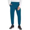 Cherokee Men’s Pull-on Jogger with 5 Pockets, Elastic Waistband, Front Leg Seams and Rib-Knit Cuffs – CK224A(Caribbean Blue)