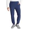 Cherokee Men’s Pull-on Jogger with 5 Pockets, Elastic Waistband, Front Leg Seams and Rib-Knit Cuffs – CK224A(Navy)