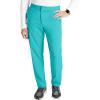 Cherokee Men’s Scrub Pants with 5 Pockets, Zip Fly, and Elastic Waistband for All-Day Comfort – CK131A(Teal Blue)