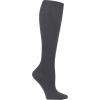 Cherokee Men’s & Women’s Gradient Compression Socks, Knee-High Support, 8-12 mmHg, 4 Pairs, with 3D Lycra MYTSSOCK1(Pewter)