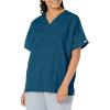Cherokee Scrub for Women V-Neck Top Traditional fit with Dolman Sleeve and Fade Resistant Fabric – 4700(Caribbean Blue)