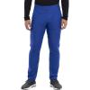 Cherokee Scrubs Mens Pants Tapered Leg with 5 Pockets, Zip Cargo, 360° Stretch & Moisture Wicking – CK185(Galaxy Blue)