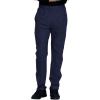 Cherokee Scrubs Mens Pants Tapered Leg with 5 Pockets, Zip Cargo, 360° Stretch & Moisture Wicking – CK185(Navy)