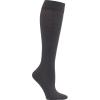 Cherokee True Support Compression Socks for Men, Knee High, 4 Pair Pack, 10-15 mmHg, Regular & Wide Calf – MTRUESUPPORT(Graphite)
