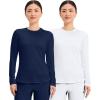 Navy / White - 2 Pack