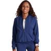 Cherokee Women Scrubs Jacket Zip Front Bomber CK349A(Navy)