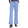 Cherokee Women Scrubs Pant Workwear Originals Drawstring Cargo 4020(Ciel)