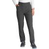 Cherokee Women’s Pull-on Cargo Scrub Pant Mid Rise Tapered Leg with 4 Pockets – CK248A(Heather Pewter)