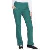 Workwear Originals Women Scrubs Pant Mid Rise Straight Leg Pull-on Cargo WW210(Hunter)