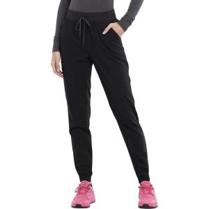 Cherokee Euphoria Women Scrubs Pant Mid Rise Jogger CK260A(Black)