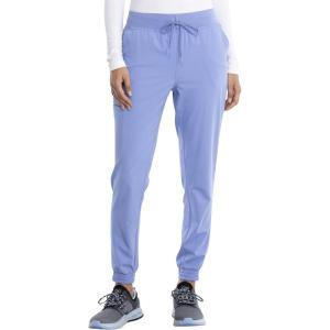 Cherokee Euphoria Women Scrubs Pant Mid Rise Jogger CK260A(Ciel Blue)