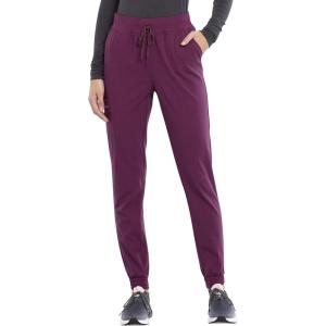 Cherokee Euphoria Women Scrubs Pant Mid Rise Jogger CK260A(Wine)