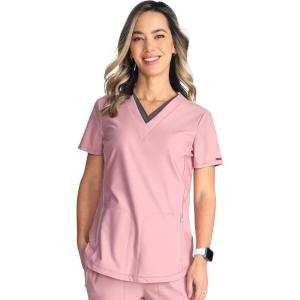 Cherokee Form Women Scrubs Top V Neck CK843(Mauve Orchid)