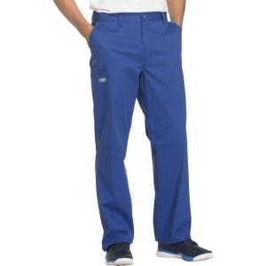 Cherokee Men Scrubs Pant Workwear Core Stretch Fly Front WW200(Blue)