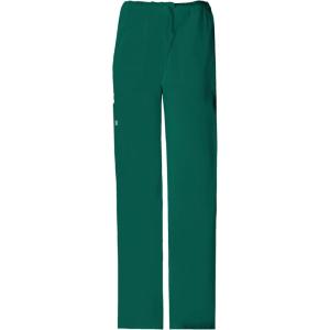 Cherokee Men & Women Scrubs Pant Workwear Core Stretch Drawstring Cargo 4043(Hunter)
