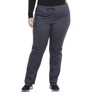Cherokee Men & Women Scrubs Pant Workwear Professionals Pocketless Drawstring WW125(Pewter)