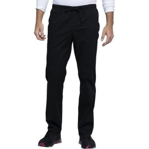 Cherokee Men & Women Scrubs Pant Workwear Professionals Straight Leg Drawstring WW030(Black)