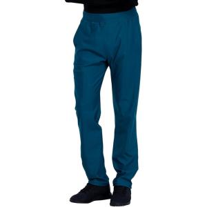 Cherokee Scrubs Mens Pants Tapered Leg with 5 Pockets, Zip Cargo, 360° Stretch & Moisture Wicking – CK185(Caribbean Blue)