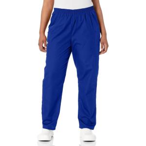 Cherokee Scrubs for Women Cargo Pant Natural Rise Tapered Pull-On Bottom with 4 Pockets , Fade Resistant Fabric – 4200(Galaxy Blue)