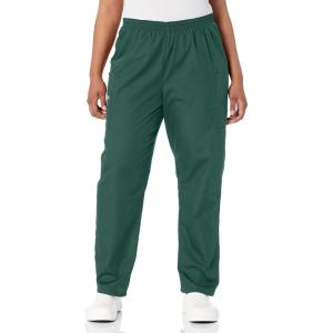 Cherokee Scrubs for Women Cargo Pant Natural Rise Tapered Pull-On Bottom with 4 Pockets , Fade Resistant Fabric – 4200(Hunter)