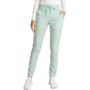 Cherokee Statement Women Scrubs Pant Mid Rise Tapered Leg Drawstring CK055(Minty Meadow)