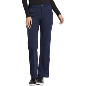 Cherokee Statement Women Scrubs Pant Natural Rise Flare Leg CK060(Navy)