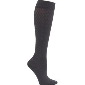 Cherokee True Support Compression Socks for Men, Knee High, 4 Pair Pack, 10-15 mmHg, Regular & Wide Calf – MTRUESUPPORT(Graphite)