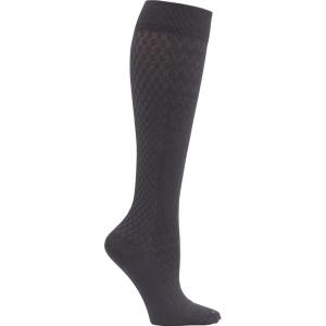 Cherokee Women’s Compression Socks, 10-15 mmHg, Knee High, 4-Pair Pack, Soft Fit, Regular & Wide Calf – TRUESUPPORT(Graphite)
