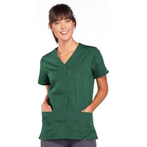 Scrubs for Women Workwear Originals Snap Front Top 4770(Hunter)