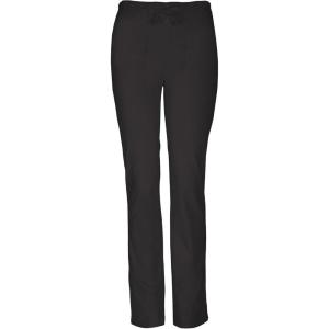 Workwear Core Stretch Women Scrubs Pant Mid Rise Straight Leg Drawstring 4203(Black)