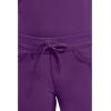 Cherokee Infinity Women Scrubs Pant Low Rise Straight Leg Drawstring 1123A(Eggplant)