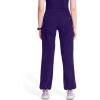 Cherokee Infinity Women Scrubs Pant Low Rise Straight Leg Drawstring 1123A(Grape)