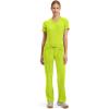 Cherokee Infinity Women Scrubs Pant Low Rise Straight Leg Drawstring 1123A(Lime Time)