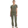 Cherokee Infinity Women Scrubs Pant Low Rise Straight Leg Drawstring 1123A(Olive)