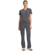 Cherokee Infinity Women Scrubs Pant Low Rise Straight Leg Drawstring 1123A(Pewter)