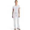 Cherokee Infinity Women Scrubs Pant Low Rise Straight Leg Drawstring 1123A(White)