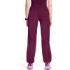 Cherokee Infinity Women Scrubs Pant Low Rise Straight Leg Drawstring 1123A(Wine)