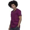 Cherokee Men Scrubs Top Workwear Revolution Tech V-Neck WW760AB(Wine)