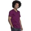 Cherokee Men Scrubs Top Workwear Revolution Tech V-Neck WW760AB(Wine)