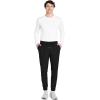 Cherokee Mens Cargo Joggers Mid-Rise Bottoms with 4 Pockets & Mock Fly – CK112(Black)