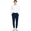 Cherokee Mens Cargo Joggers Mid-Rise Bottoms with 4 Pockets & Mock Fly – CK112(Navy)