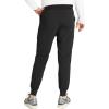 Cherokee Men’s Mid Rise Jogger Scrub Pants with 5 Pockets and Elastic Waistband CK132A(Black)